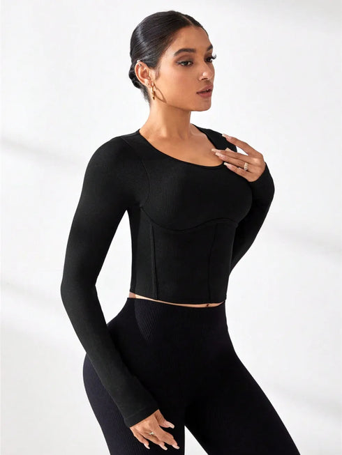 'Tiana' Active T-Shirt - Celes Fashion
